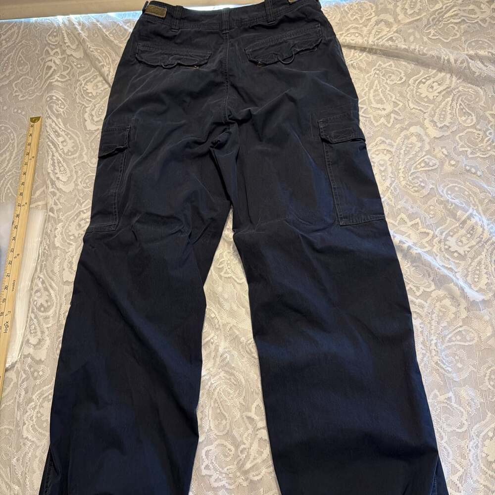 Vntg Abercrombie & Fitch Cargo Pants S Paratrooper Baggy Y2K Utility Outdoor - Picture 3 of 5